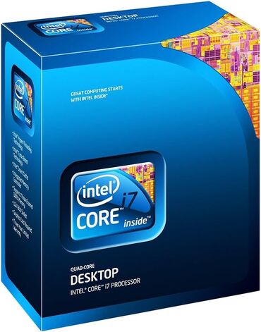 Masaüstü kompüterlər və iş stansiyaları: Prosessor Intel Core i7 i7-870, 2-3 GHz, 8 nüvə