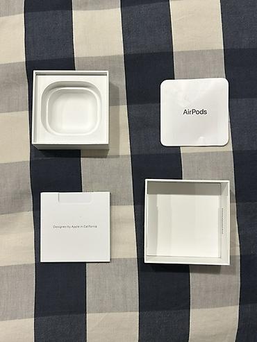 Аудиотехника: Беспроводные наушники-вкладыши, Apple, AirPods 4, Б/у — 9