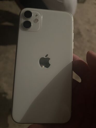 купить apple watch в бишкеке: IPhone 11, Б/у, 64 ГБ, White Titanium, 100 %