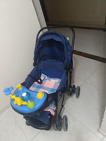 Uşaq arabaları: Klassik gəzinti arabası, Mothercare, İşlənmiş, Cins: Oğlan, Yaş: 6-12 ay, Ünvandan götürmə, Ödənişli çatdırılma — 3