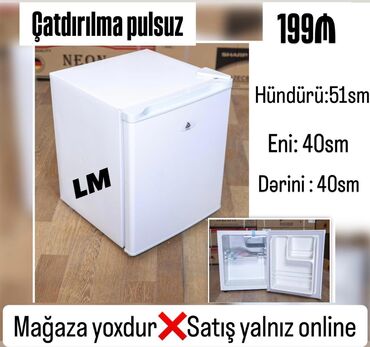 Soyuducular: Yeni Mini Fischer Soyuducu Satılır, rəng - Ağ