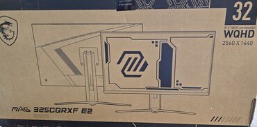 Masaüstü kompüterlər və iş stansiyaları: MSI MAG 325CQRXF E2 oyun monitoru - Ekran ölçüsü: 32" (31.5" görünən