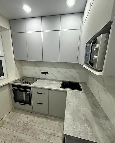 Кухонные гарнитуры: Кухонные гарнитуры в современном минимализме - Прямые линейные кухни — 5