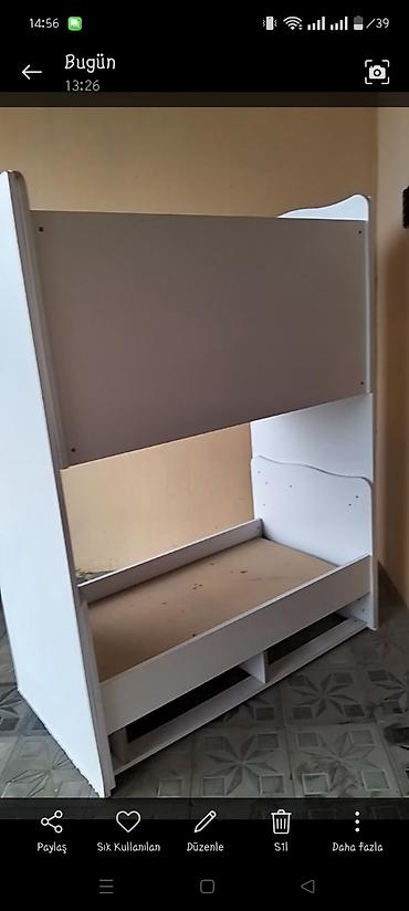 televizor mebelleri: Uşaq üçün çoxfunksiyalı beşik/çarpayı – Bebeco - Rəng: ağ - Material — 2