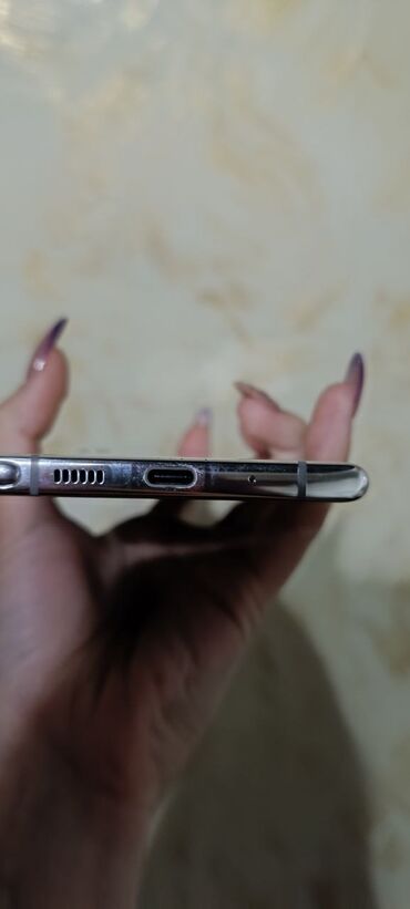Samsung: Samsung Note 10 Plus, Б/у, 256 ГБ, цвет - Белый, 1 SIM