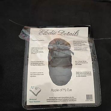 elodi: Теплый конверт‑меховой чехол для коляски Elodie Details “Apple of My — 2