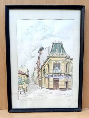 zimski dan slike: Print, 52 x 37 cm, Used