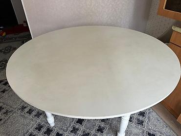Продаю стол круглый из дерева, состояние хорошее. Размер 135*135см at lalafo.kg Продаю стол круглый из дерева, состояние хорошее. Размер 135*135см
