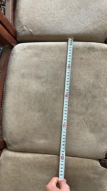 metbex stullari: Taxta nahar/kreslo stulu - Material: möhkəm ağac karkas, dekorativ — 2