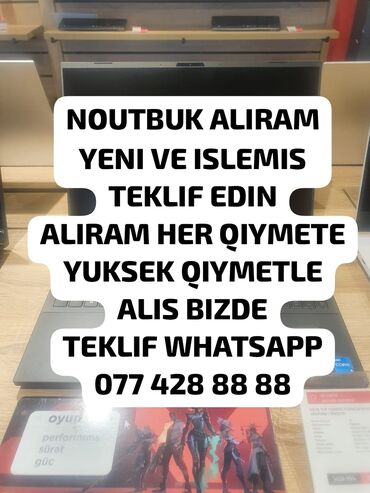 Lenovo: YUKSEK QIYMETLE ALIŞ BIZDE