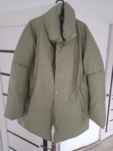 женская теплая зимняя куртка: Пуховик, Длинная модель, Оверсайз, L (EU 40)