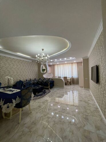 Uzunmüddətli kirayə mənzillər: Mənzil kirayə verilir. 17.10 mərtəbə 155 kv 4 otaq. Menzil seherin tam — 1