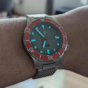 Ručni satovi: San Martin SN085-B - 39.5mm - Siva - Seiko Automatik SN35 — 16
