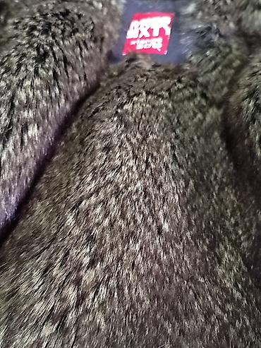 Пуховики и зимние куртки: Пуховик, Короткая модель, С мехом, XL — 9