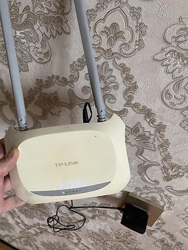 TP-Link Wi‑Fi router - Model: TP-Link (2 antenalı) - Şəbəkə