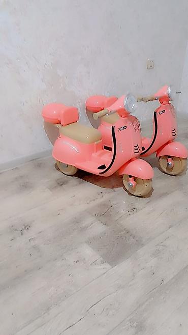 maşa ayı: Uşaq elektrik skuteri (Vespa tərzində) – çəhrayı rəng - Tip — 5