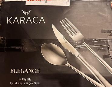 akula bicaq: KARACA “Elegance” – 12 nəfərlik çatal–qaşıq–bıçaq dəsti. - Brend — 1