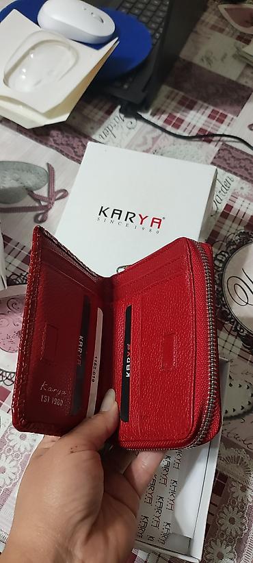 neri kara: Кожаные Кошельки, вместительные на молнии. Бренд Karya. Отдаю за 3200 — 4