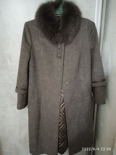 продается пальто прикол: Пальто, 3XL (EU 46)