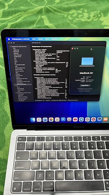 боз белер: Ультрабук, Колдонулган, Apple M1, ОЗУ, RAM: 8 ГБ — 4