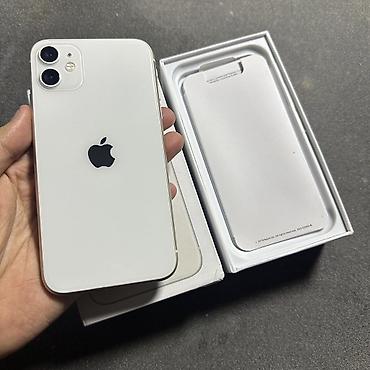 IPhone 11, 128 GB, Ağ, Zəmanət, Face ID, Sənədlərlə