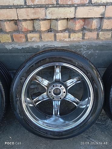 Колеса в сборе: Колеса в сборе 275 / 50 / R 22, Лето, Б/у, Комплект, Внедорожные (АТ/МТ), Литые, отверстий - 6 — 6