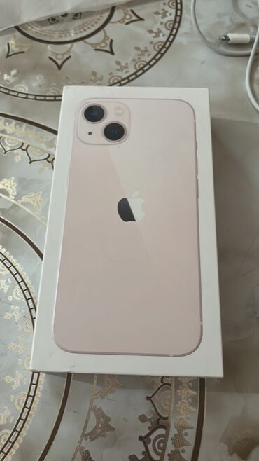 ayfon 12 qiyməti: IPhone 13, 128 GB, Çəhrayı, Simsiz şarj, Face ID, Sənədlərlə