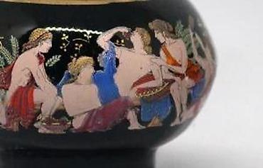 Stare vaze i dekor: MIRISNICE minijaturne grčke keramičke bočice za parfem. Ručna izrada — 11