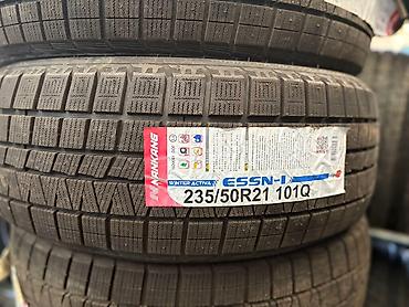vossen 13: Зимняя тайваньская шина. Фирма Nankang. Размер 235/50R21. Новые. Цена — 2