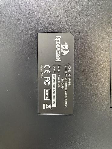 mini kompüterlər: Redragon H556-2 RGB-B A (RDK552RGB-BA) simli mexaniki gaming — 3