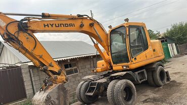 купить фронтальный погрузчик в лизинг: Экскаватор, Hyundai, 2005 г., Колесный