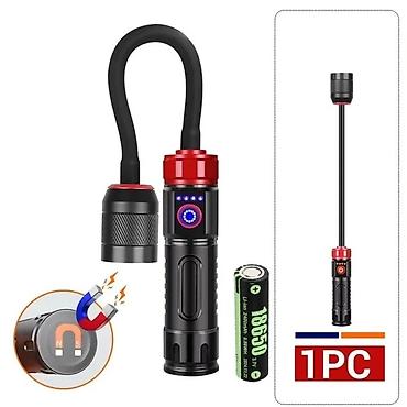 Fənər başı əyilən SY1525 USB Şarj Olunan Elastik Boyunlu LED Fənər –