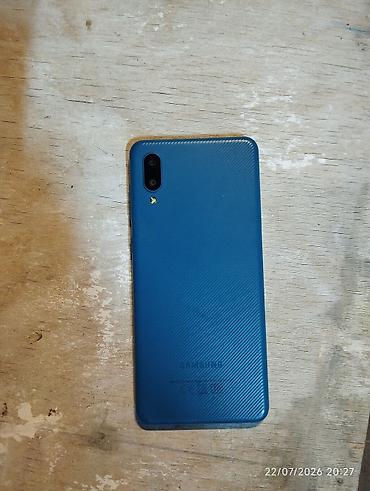 вытяжка 1000 куб м: Samsung Galaxy A02, цвет - Голубой, Битый — 3