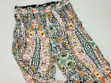 Women: Material trousers for women, size L (EU 40)