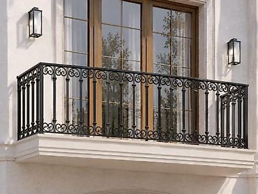 prila: Balkon məhəccəri, Alüminium — 1
