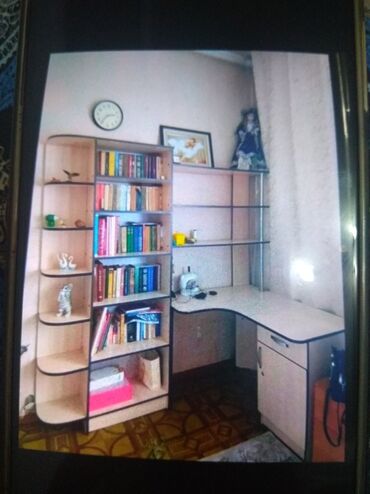 стол письменный компьютерный угловой: Компьютерный стол, С полками