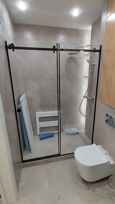 Душевые перегородки и ограждения: 🚿 Душевые перегородки из стекла Бишкек | Стеклянные душевые кабины | — 1