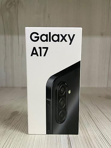 Samsung Galaxy A17, Новый, 128 ГБ, цвет - Черный, В рассрочку, 2 SIM