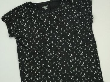 czarne t shirty z koronką: T-shirt, Inextenso, L (EU 40), condition - Good