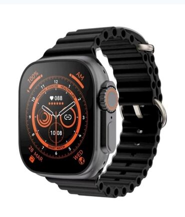 barter saatla: Новый, Смарт часы, Smart, Сенсорный экран, цвет - Черный