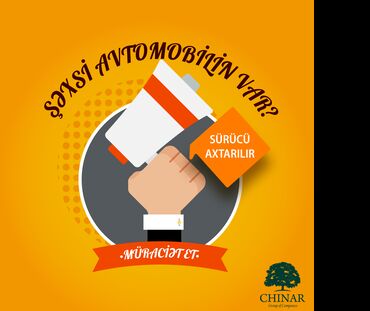 tır sürücüsü v Azərbaycan | TAKSI SÜRÜCÜLƏRI: Çinar Şirkətlər Qrupu Sürücü vakansiyası elan edir! Əsas tələblər: ➟