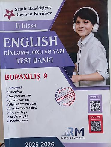 Kitablar və jurnallar: İngilis dili 9-cu sinif — 1