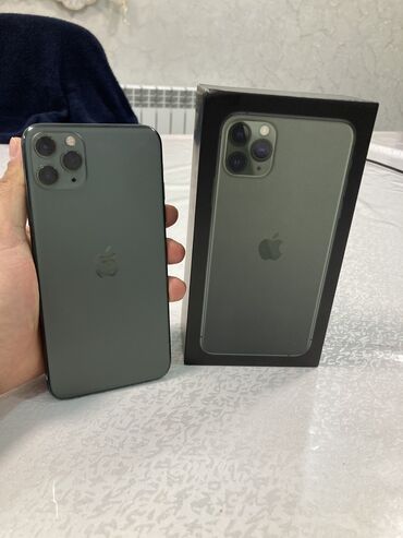 айфон 11 про купить: IPhone 11 Pro Max, Колдонулган, 256 ГБ, Midnight, Кулакчындар, Заряддоочу түзүлүш, Коргоочу айнек, 76 %