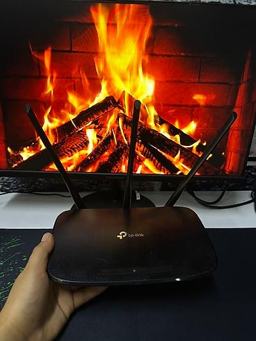 Маршрутизатор TP-Link с тремя внешними антеннами - Двухдиапазонный