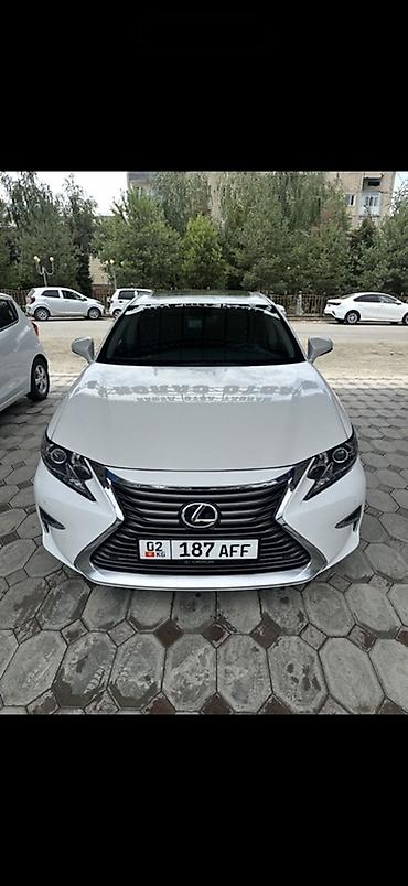 авто зил: Lexus ES: 2017 г., 3.5 л, Автомат, Бензин, Седан — 1