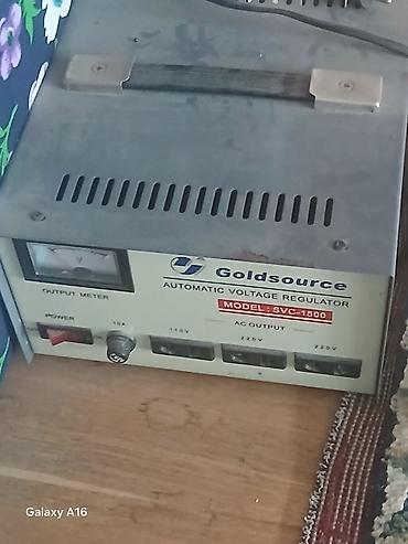 Goldsource SVC-1500 avtomatik gərginlik tənzimləyicisi - Model