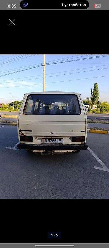 раф читири: Volkswagen Transporter: 1986 г., 1.9 л, Механика, Дизель, Бус — 2