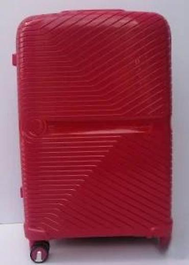 Putni koferi i torbe: Set crvenih kofera – 3 komada - Dizajn: moderni polikarbonatni/ABS — 21