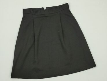 plisowane spódnice midi czarne: Spódnica, M, stan - Bardzo dobry
