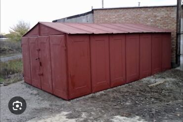 волговский гараж размеры: 20 м², Металлический | Смотровая яма, Охрана, Разборной